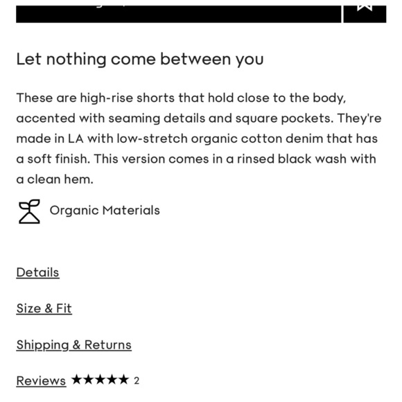 AGolde Nikita Short Size 29 NWT - Picture 5 of 15